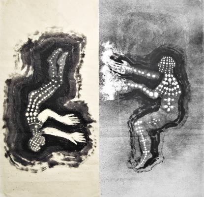 <B>Figure humaine </B> © <I>Irène Dacunha</I>
