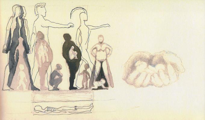 <B>Figure humaine </B> © <I>Irène Dacunha</I>
