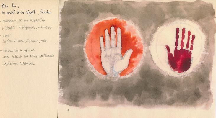 <B>Figure humaine </B> © <I>Irène Dacunha</I>