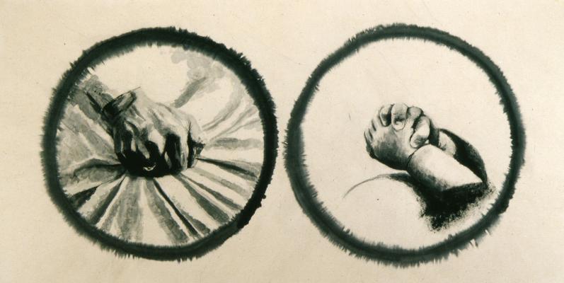 <B>Figure humaine </B> © <I>Irène Dacunha</I>