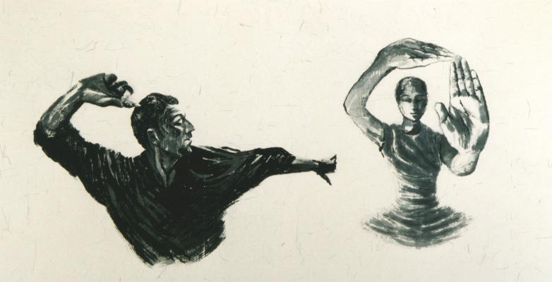 <B>Figure humaine </B> © <I>Irène Dacunha</I>