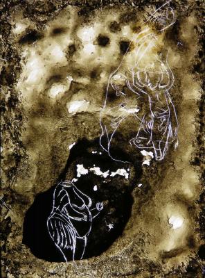 <B>Gravure d’humains</B> © <I>Irène Dacunha</I>