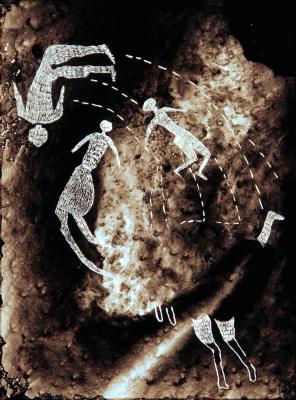 <B>Humains volants</B> © <I>Irène Dacunha</I>