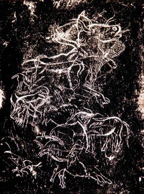 <B>Panneau du grand taureau</B> © <I>Irène Dacunha</I>